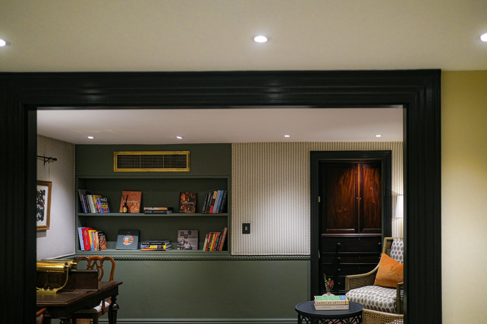 Interior View Of A Cozy Room With Bookshelf And Ch Jigsaw Puzzle Free Online Jigsaw Puzzle