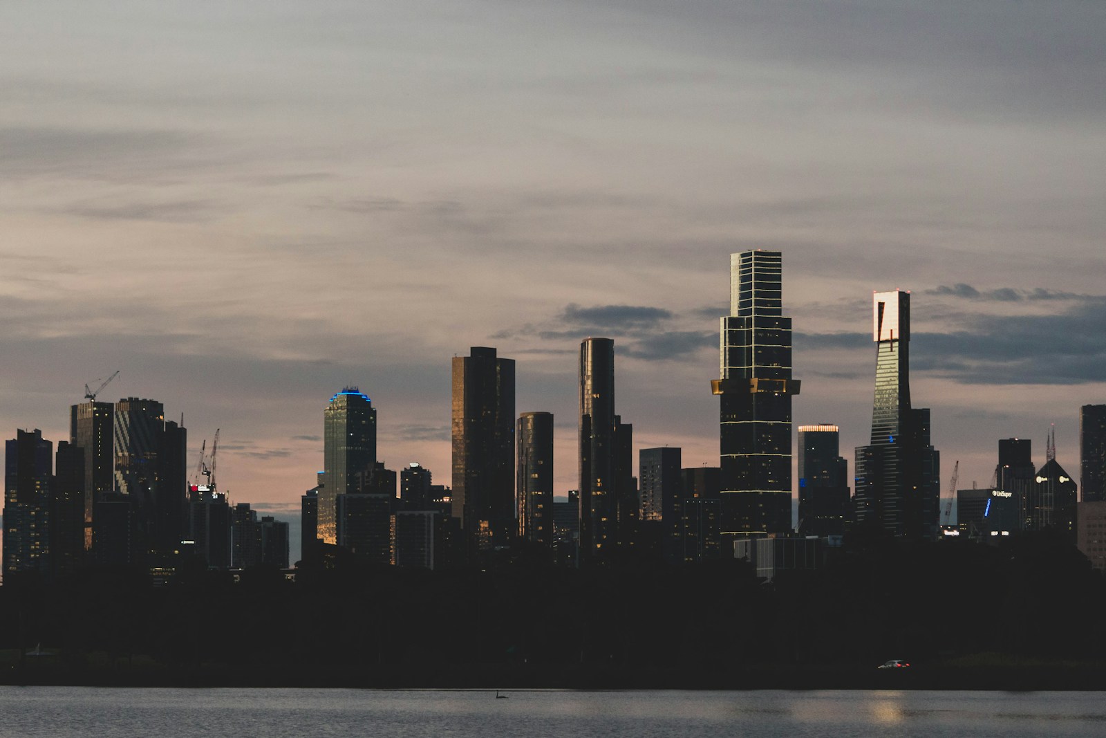 A View Of A City Skyline From Across The Water Jigsaw Puzzle Free Online Jigsaw Puzzle